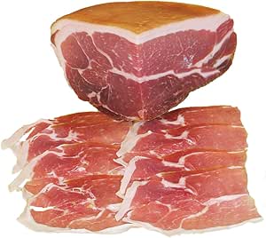 Jamon de Parma Dop. Cav. U. Boschi. Pedazo peso 1,900 Kg. sazonado 16 meses, en vacío.