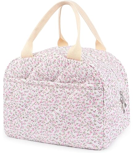 Large Insulated Lunch Tote Bag - Corduroy Design For Work, School, Travel - View #7