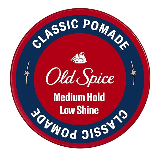 OLD SPICE CLASSIC POMADE FOR MEN, MEDIUM HOLD WITH LOW SHINE, 2.22 OZ