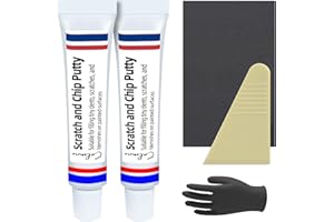 (2-Pack) Calvana Car Body Filler Repair Kit, Automotive Putty Scratch Filler, Quick-Drying Formula for Minor Touch-ups, Ideal for Car Paint Scratch Removal and Rust, Includes Repair Tools
