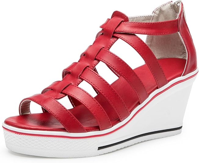 wedge roman sandals