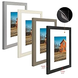 Golden State Art, Set of 4, 9x12 Picture Frame