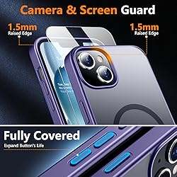 SPIDERCASE Magnetic for iPhone 15 Plus Case/iPhone