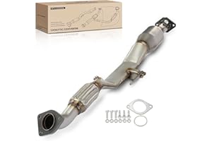 A-Premium Rear Catalytic Converter W/Gasket Kit Direct-Fit Compatible with Nissan Vehicles - Altima 2007 2008 2009 2010 2011 2012 2013 2014 2015 2016 2017 2018 - L4 2.5L - E.P.A. Compliant