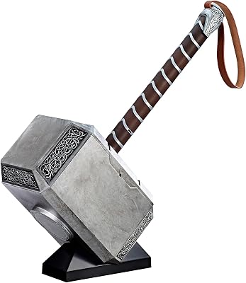 Legends Series, Marteau électronique Premium Mjolnir avec Sons et lumières, Article de Cosplay pour Adultes