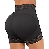 FeelinGirl Butt Lifter Panties Hip Enhancer Shapewear Tummy Control Body Shaper Shorts