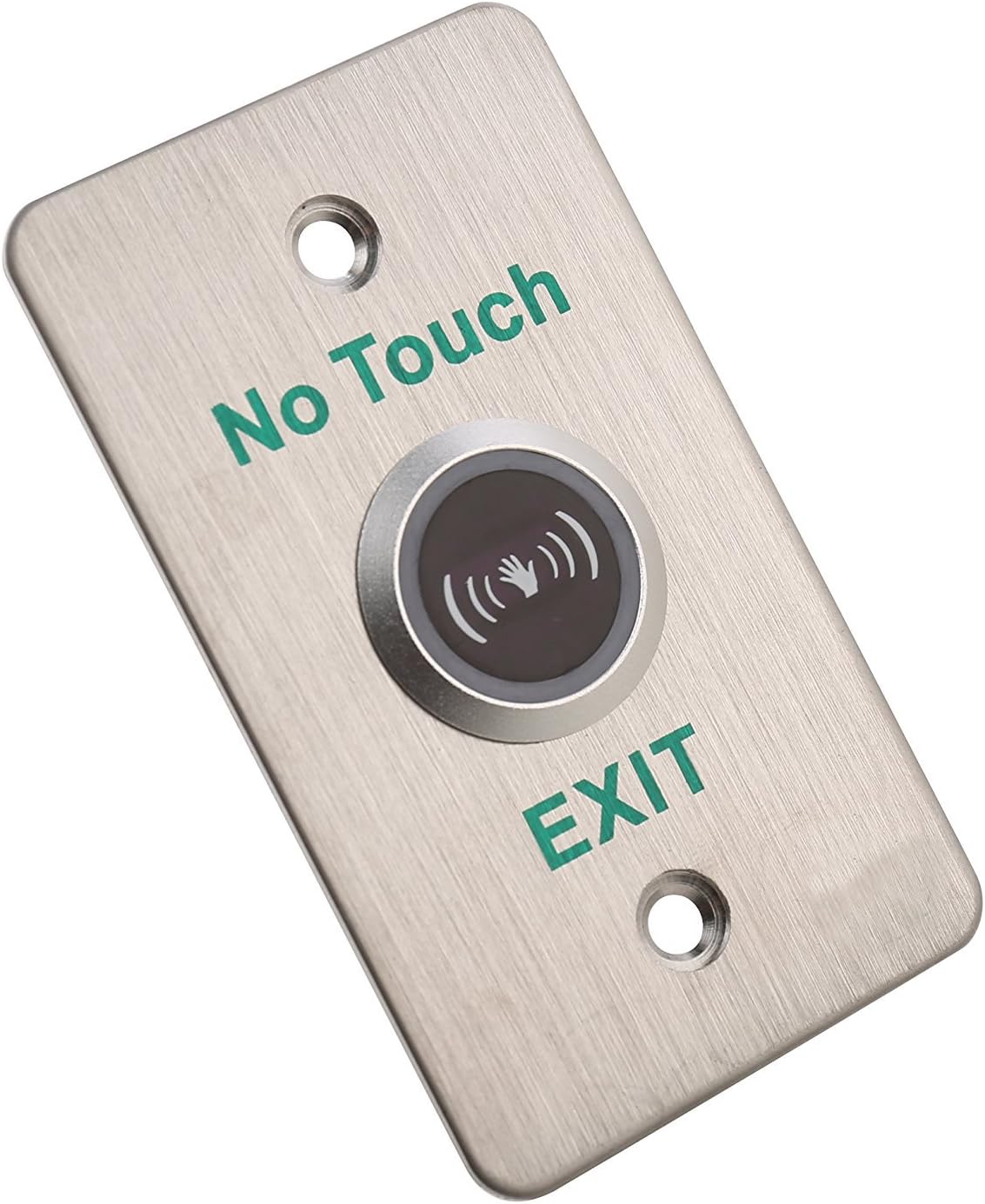 HWMATE Infrared Sensor Exit Button Door Release Unlock Press to Exit Switch for Access Control Security System