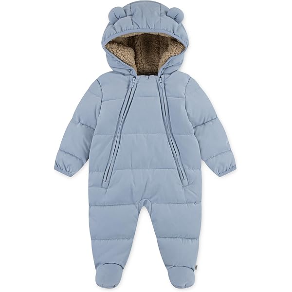 Amazon.com: Carter's Infant Unisex Baby Puffer Pram Suit – Faux