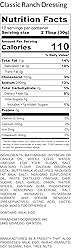 Paradigm Foodworks Classic Ranch Salad Dressing, 12