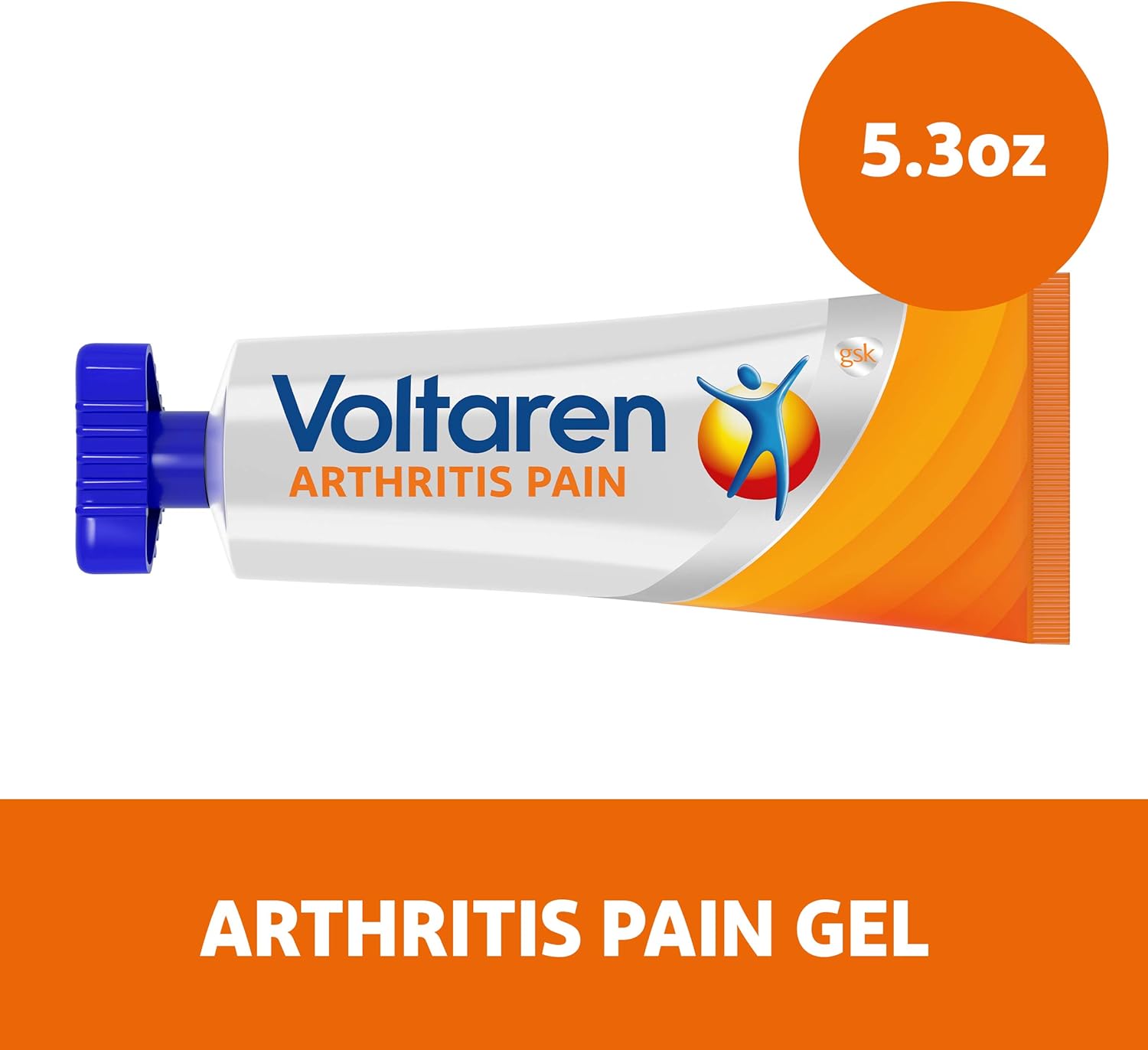 Voltaren Topical Arthritis Pain Relief Gel - 5.3 Oz 150g Tube Value Size: Health & Personal Care