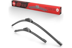 BERG REGEN 26"+16"Silicone Windshield Wiper blades Replacement for Ford Ranger 2020-2019,Honda Accord 2020-2018,CR-V 2016-2012 Original Factory Quality Front Wiper Blades(Pack of 2) U/J Hook