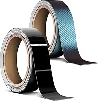 thumbnail image 2 of VViViD Dark Grey Carbon Air-Release Adhesive Vinyl Pinstripe Tape Roll (2 Inch X 2 of 11