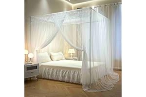 Moustiquaire princesse pour lit, baldaquin, rideaux de lit, king size, lit double, lit simple, tente de lit, moustiquaire pou