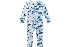 Posh Peanut Baby Rompers Pajamas Made from Soft Viscose from Bamboo - Newborn Baby Boy Clothes - Kids One Piece PJ