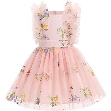 black mini dresses formal Coral Summer Dress | 6-9-months Formal Wear for Baby Girl main image 0