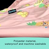 PewinGo Weaning Bib Attaches and Cover Baby Pink | Waterproof, Machine view 7