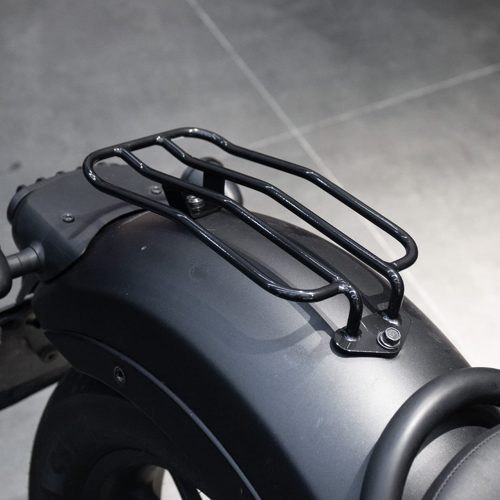 Photo 1 of Black Rear Top Case Carrier Luggage Rack Fit for CMX 300 Rebel 300 CMX 500 Rebel 500 2017 2018 2019 2020 2021 2022 2023 2024