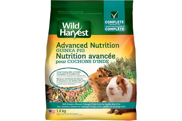 Wild Harvest Advanced Nutrition Guinea Pig 4 Pounds, Complete And Balanced Diet