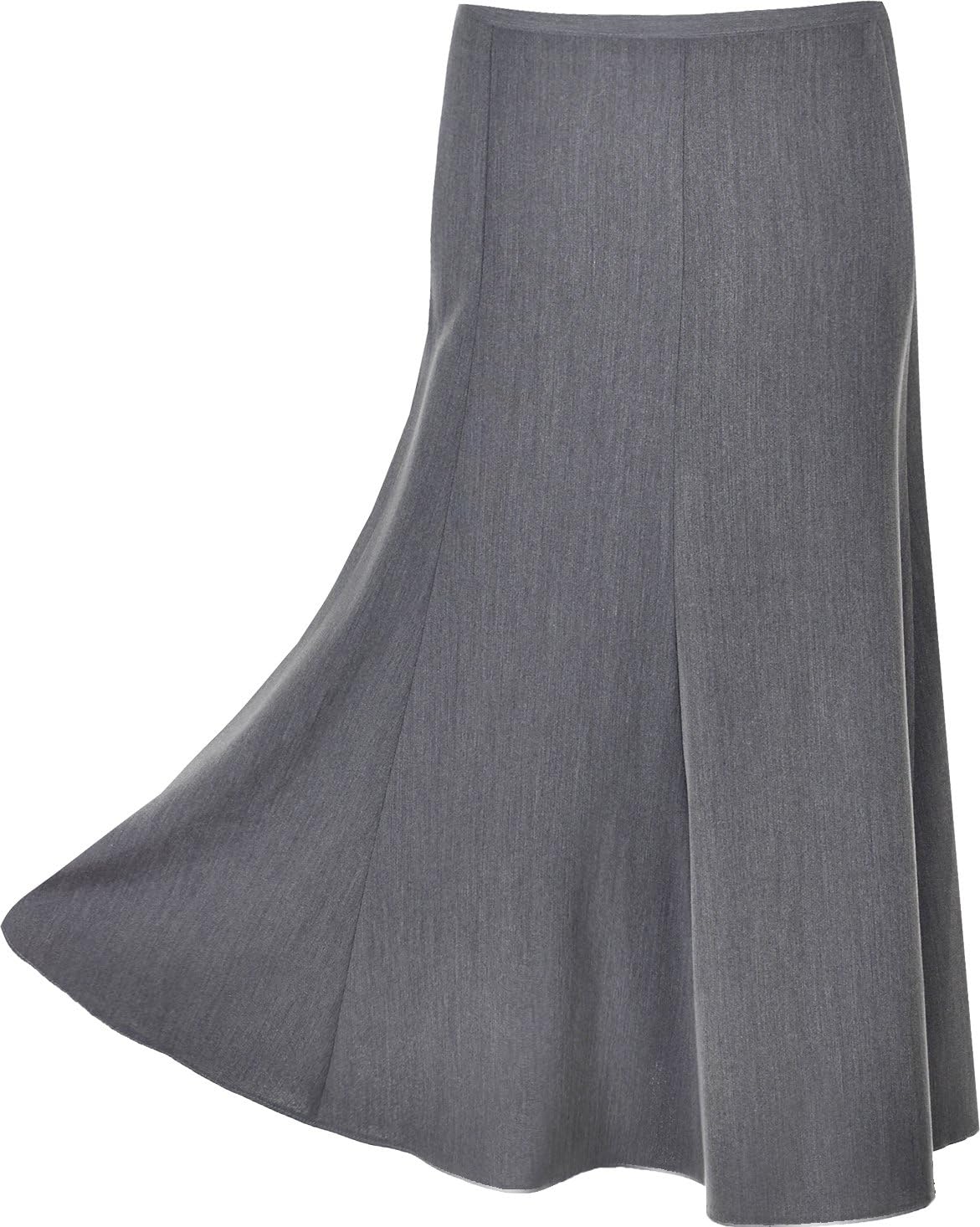 Ladies Long Maxi Skirt Plain Coloured 31 Inch Length Size 10 to 30