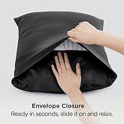 Bedsure Satin Pillowcase 2 Pack Similar to Silk