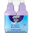 Swiffer WetJet Multi-Surface Floor Cleaner Solution Refill with the Power of Dawn, Open-Window Fresh, 2 Count, 1.25 l each