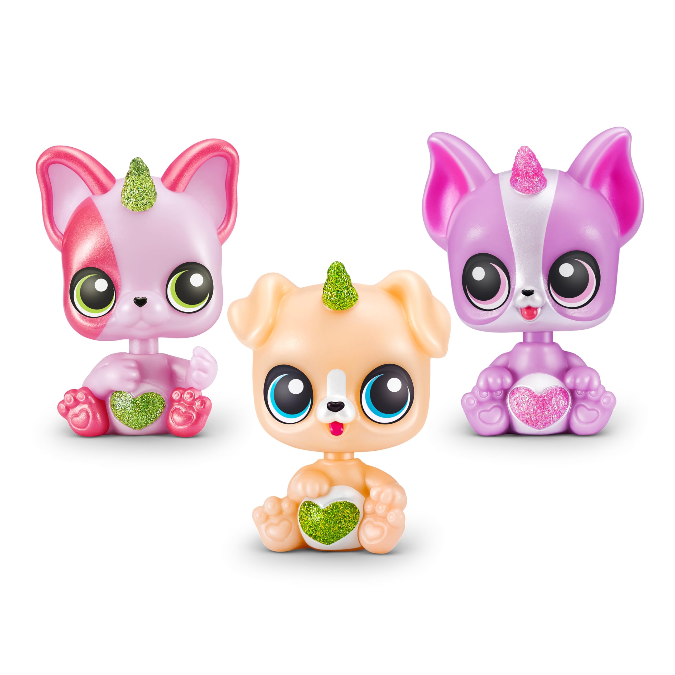 Rainbocorns Pocket Puppycorn 3 Pack by ZURU Toy Puppy Dog Mini Unboxing Girls Gifting