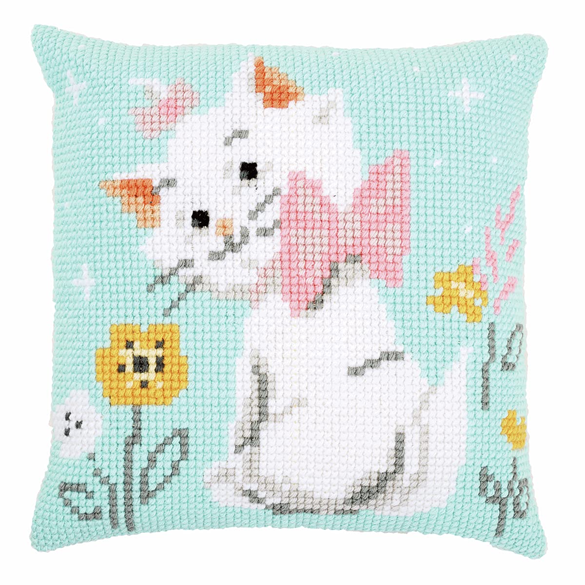Vervaco Cross Stitch Cushion Kit: Disney: Aristocats Marie