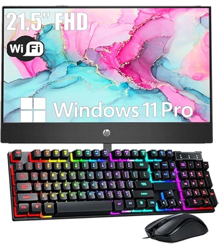 Amazon.com: HP ProOne 600 G4 All-in-One Desktop Computer with 21.5