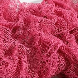 Qtisky Set of 5 Pink Halloween Gauze Decor, Indoor