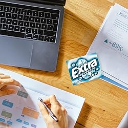 EXTRA Polar Ice Chewing Gum Packs, Sugar Free Gum