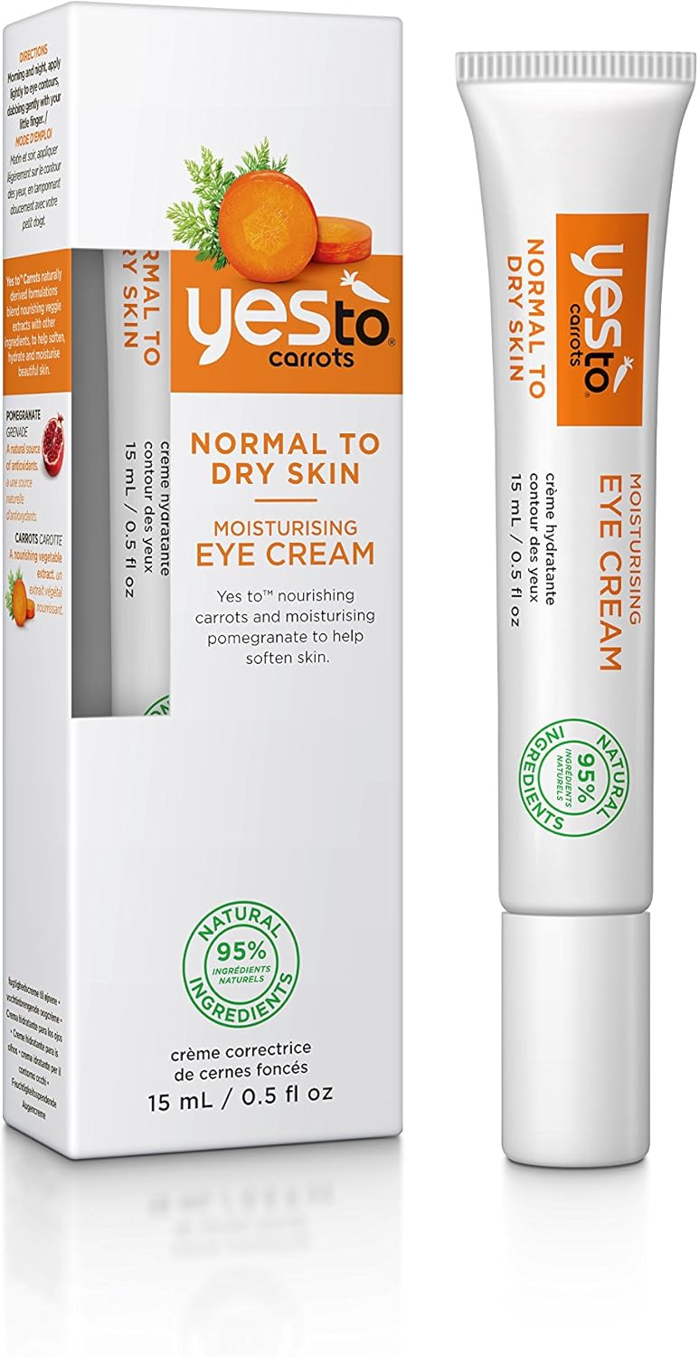 yes to carrots eye cream