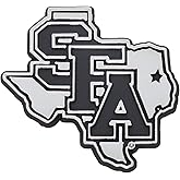 SFA Stephen F Austin State University Lumberjacks Metal Chrome Emblem
