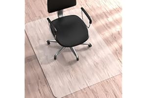 WASJOYE Office Chair Mat for Hard Floor, 30 x 48in Transparent Chair Mat