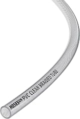 AP Automotive 10mm ID PVC Braided Hose 3m Reinforced Water Air Oil Gas view 2