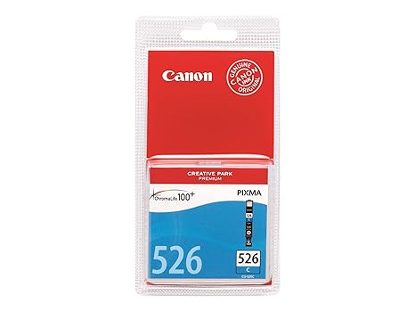 Canon CLI-526 C original Tintenpatrone Cian für Pixma Inkjet Drucker MX715-MX885-MX895-MG5150-MG5250-MG5350-MG6150-MG6250-MG8