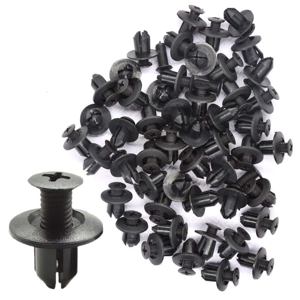 NO.36 50 PCS 8mm Screw Fasteners Plastic Car for Hyundai Car Stops