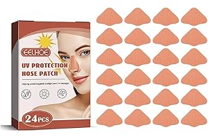 24 Pcs Uv Protection Nose Patches, Outdoor Sunblock Nose Guards, Prevent Nose From Tanning Sun Protection Patch for Men Women