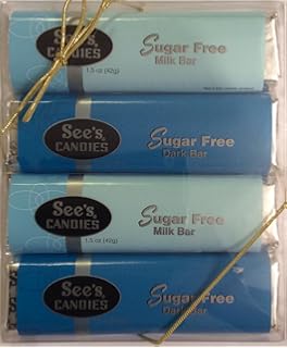 Amazon Com See S Candies 10 5 Oz Sugar Free Dark Walnuts Chocolate Assortments And Samplers Grocery Gourmet Food