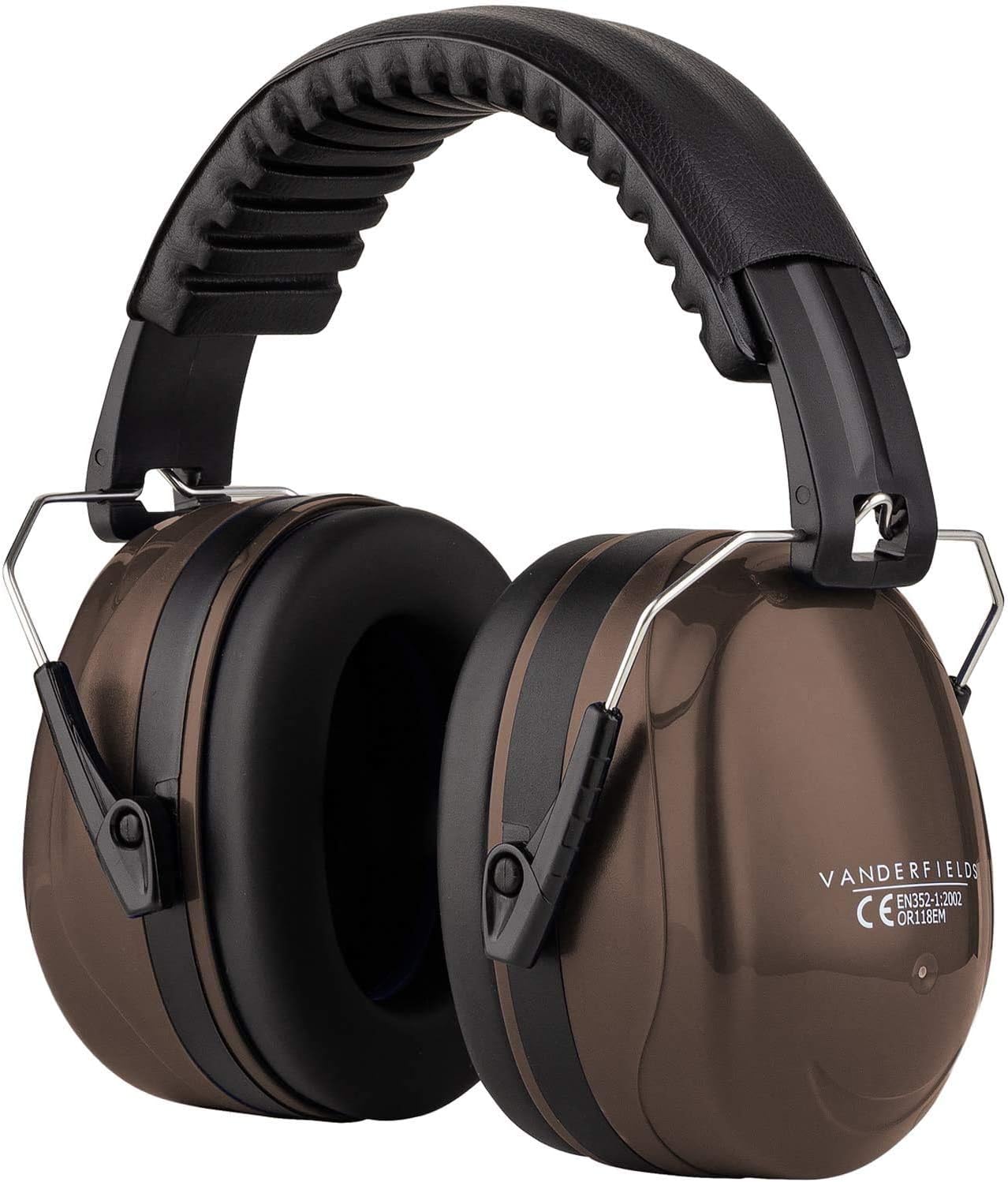 Ear Defenders Adult - Foldable Hearing Protection Ear Muffs Noise Cancelling - Perfect for DIYm Working, Shooting, Gardening - Adjustable Headband for Adults Men Women - 2 Years Warranty - Green - - 