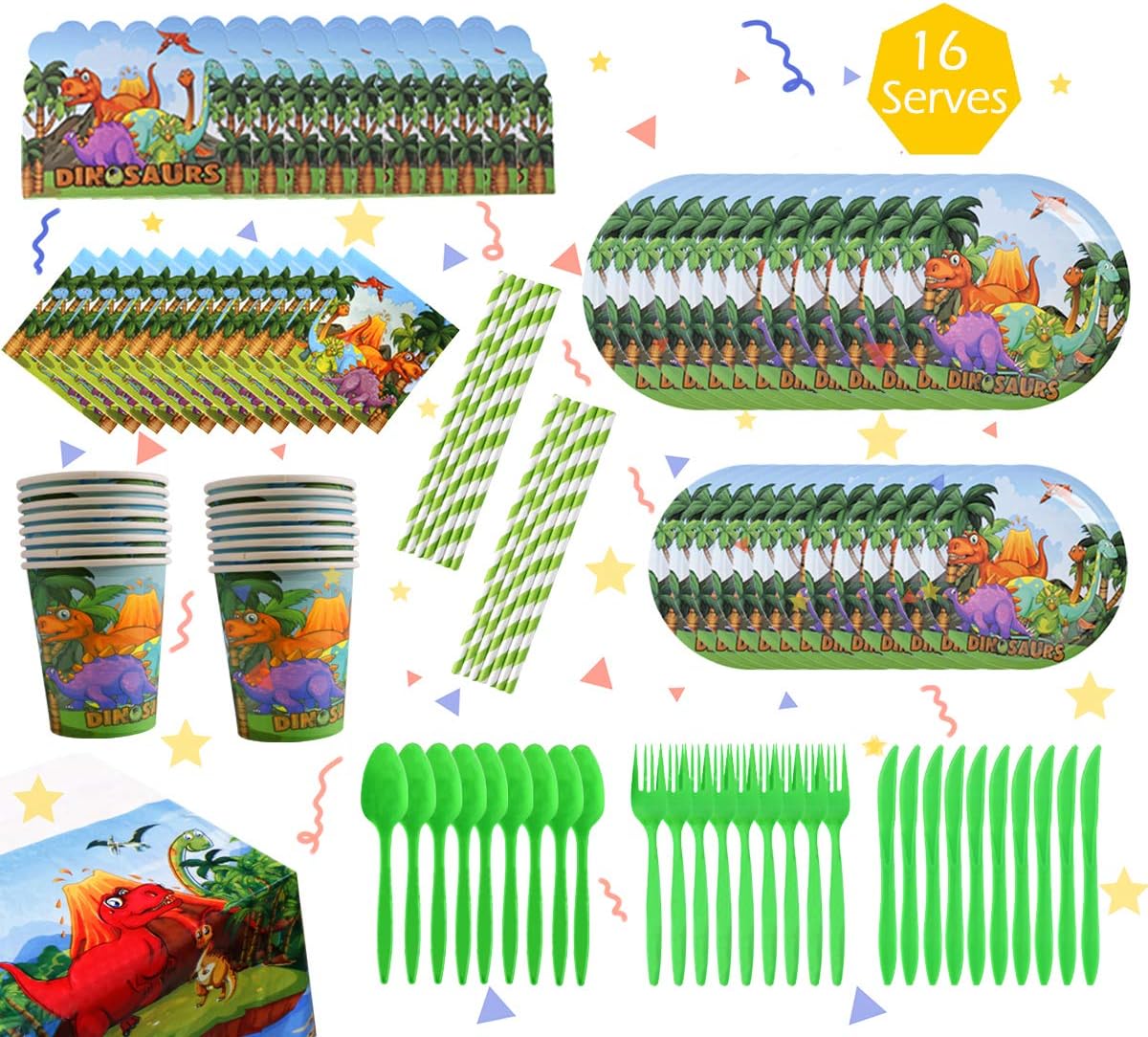 Best baby dinosaur party table cloth