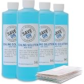 Pitney Bowes 601-0 Compatible E-Z Seal Sealing Solution (4 Pack - 16oz) - Envelope Sealer for DM Series Mailing System - Envelope Seal for Effortless Sealing