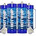 Hotwhip Whipped Cream Charger,3.3L/2112g 99.999% Purity Food Grade Tank With Nozzle(4, 2112g Original Flavor)