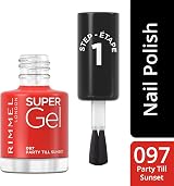 Rimmel London Super Gel Nail Polish 97 Party Till Sunset 12ml Gel Polish view 5