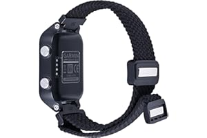 C2D JOY Stretchy Loop Nylon Strap Compatible with Garmin Approach S20/S5/S6 Watch Bands Replacement Accessory Adjustable Elastic