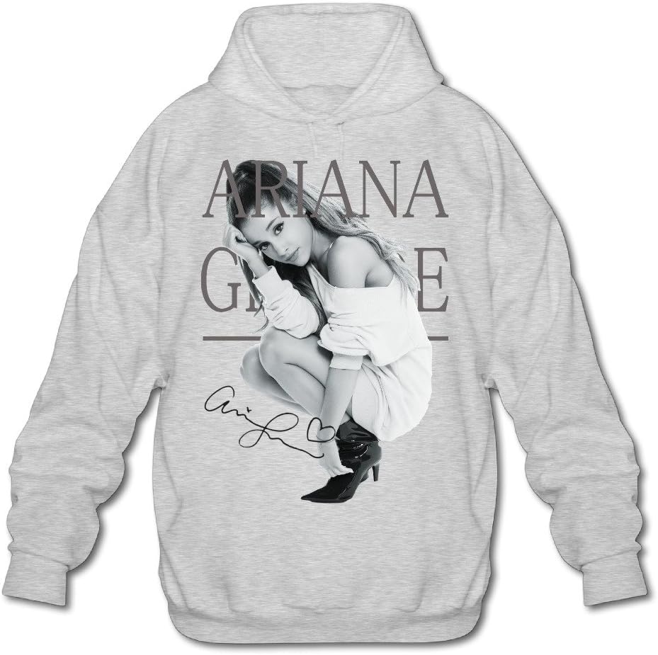 Hotgirl4 Ariana Poster Grande Men's Funny Long Sleeve Sweater Ash