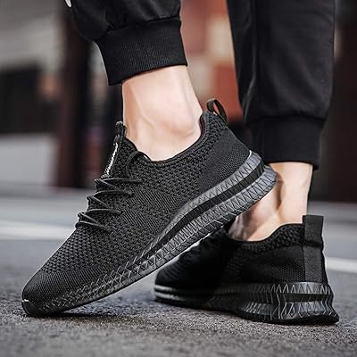 men's casual breathable athletic sports shoes