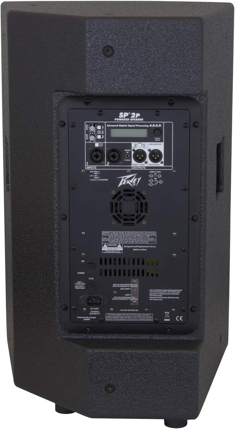 peavey powered speakers 1000 watts