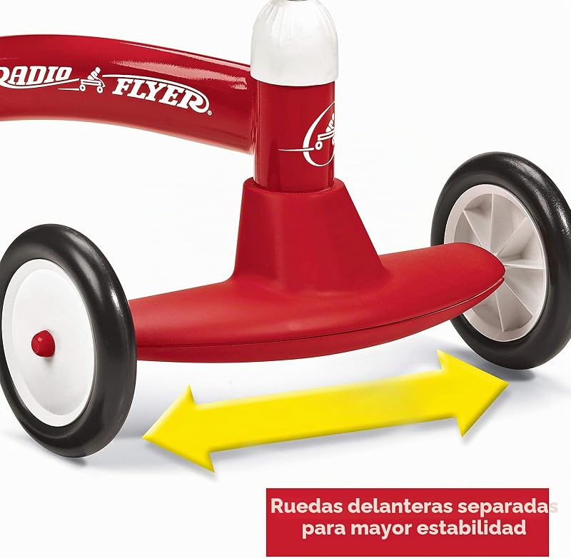 Arrasta-te, brinquedo vermelho para crianças dos 1 aos 3 anos