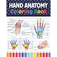 Hand Anatomy Coloring Book: Hand Coloring Work book for Medical and Nursing students. Children's Science Books. Human Hand An