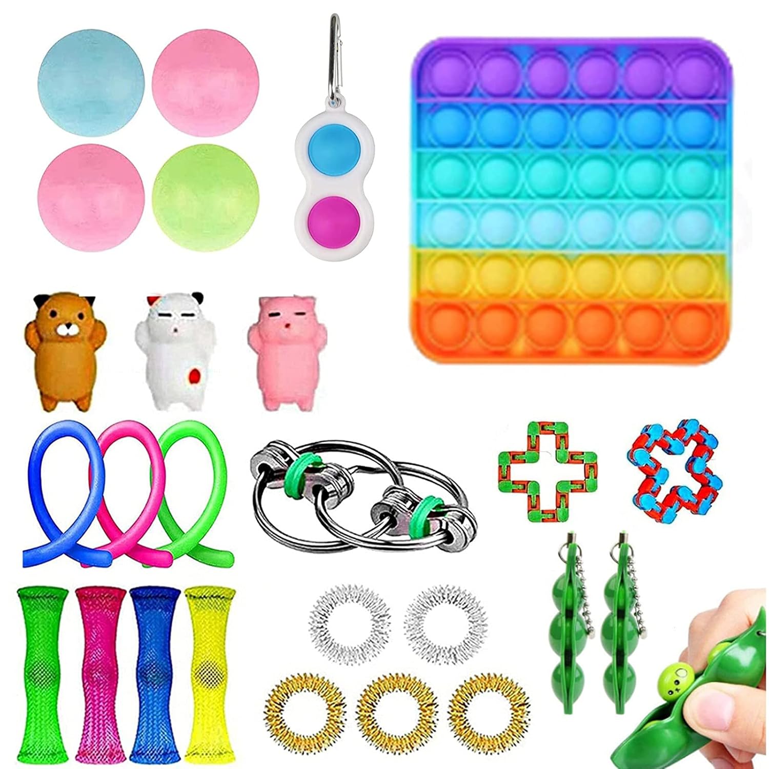 Sensory Fidget Toys Set, Cheap Fidget Toys Pack Hand Toys Stress Relief